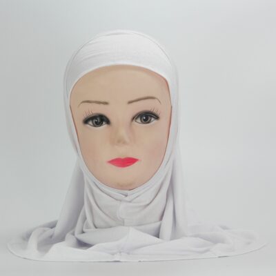 Girls Hijab-White
